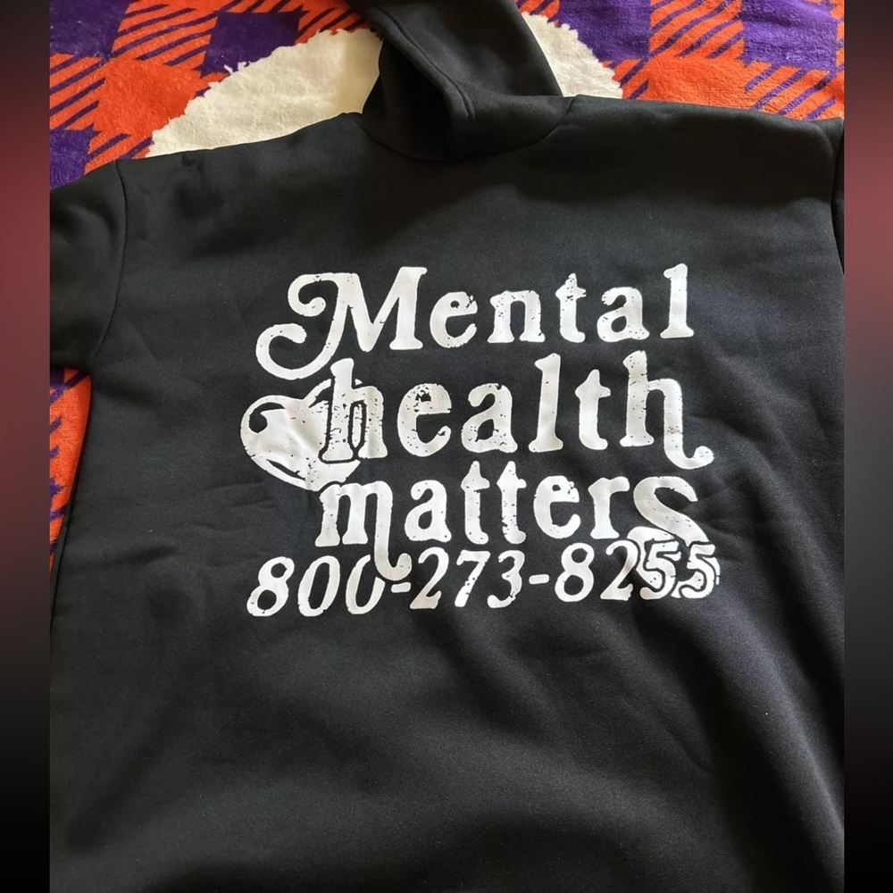 Sopula Hoodie (Mental Health Matters)
Sz L
New without tags.